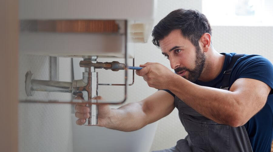 Tankless water heater installation in Springville, IN